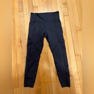 Dark grey leggings with pockets